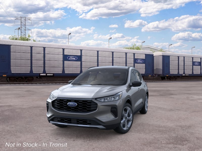 New 2025 Carbonized Gray Metallic Ford ST-Line image 3