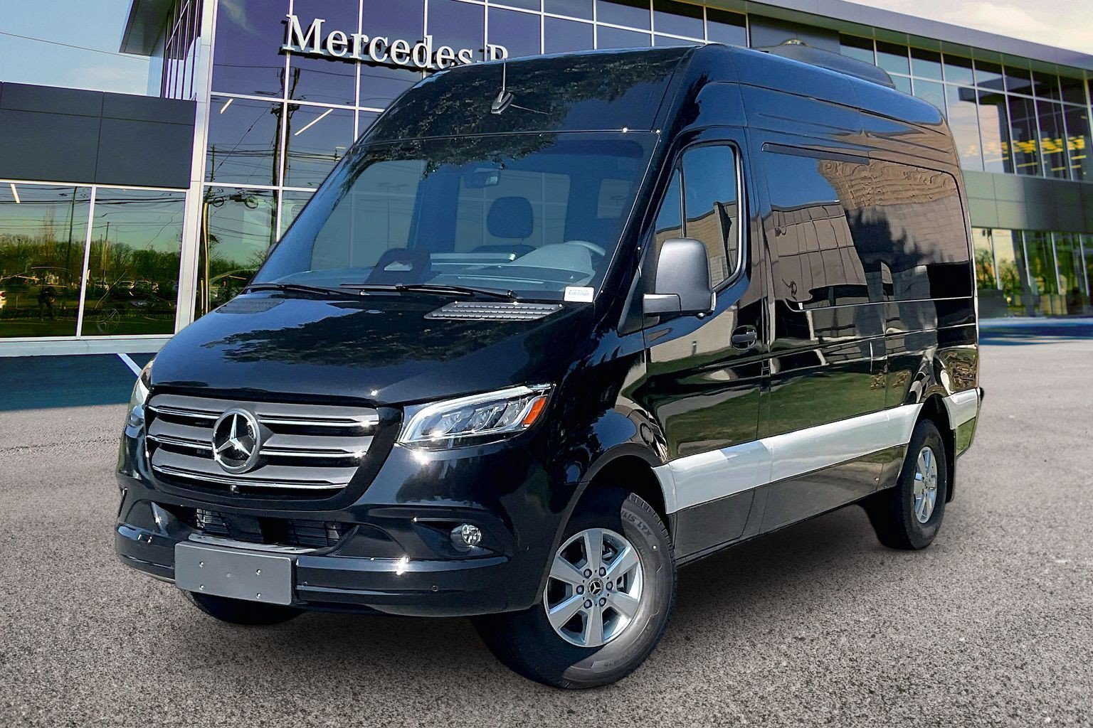 New 2026 Obsidian Black Metallic Mercedes-Benz Passenger 144 WB image 16