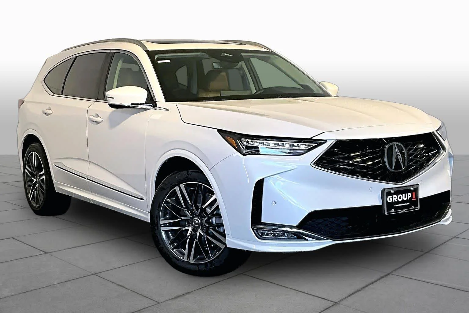 New 2026 Platinum White Pearl Acura With Advance Package image 2
