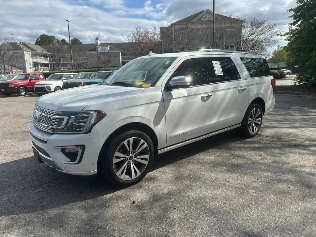 Used 2021 White Ford Platinum image 2