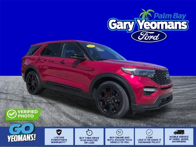 Used 2022 Red Metallic Ford ST image 1