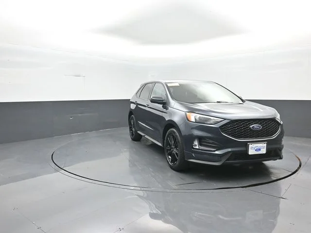 Certified Used 2024 Blue Metallic Ford ST Line image 3