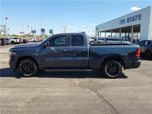 Used 2025 Forged Blue Metallic RAM Tradesman 4x2 Quad Cab 140.5 in. WB image 2