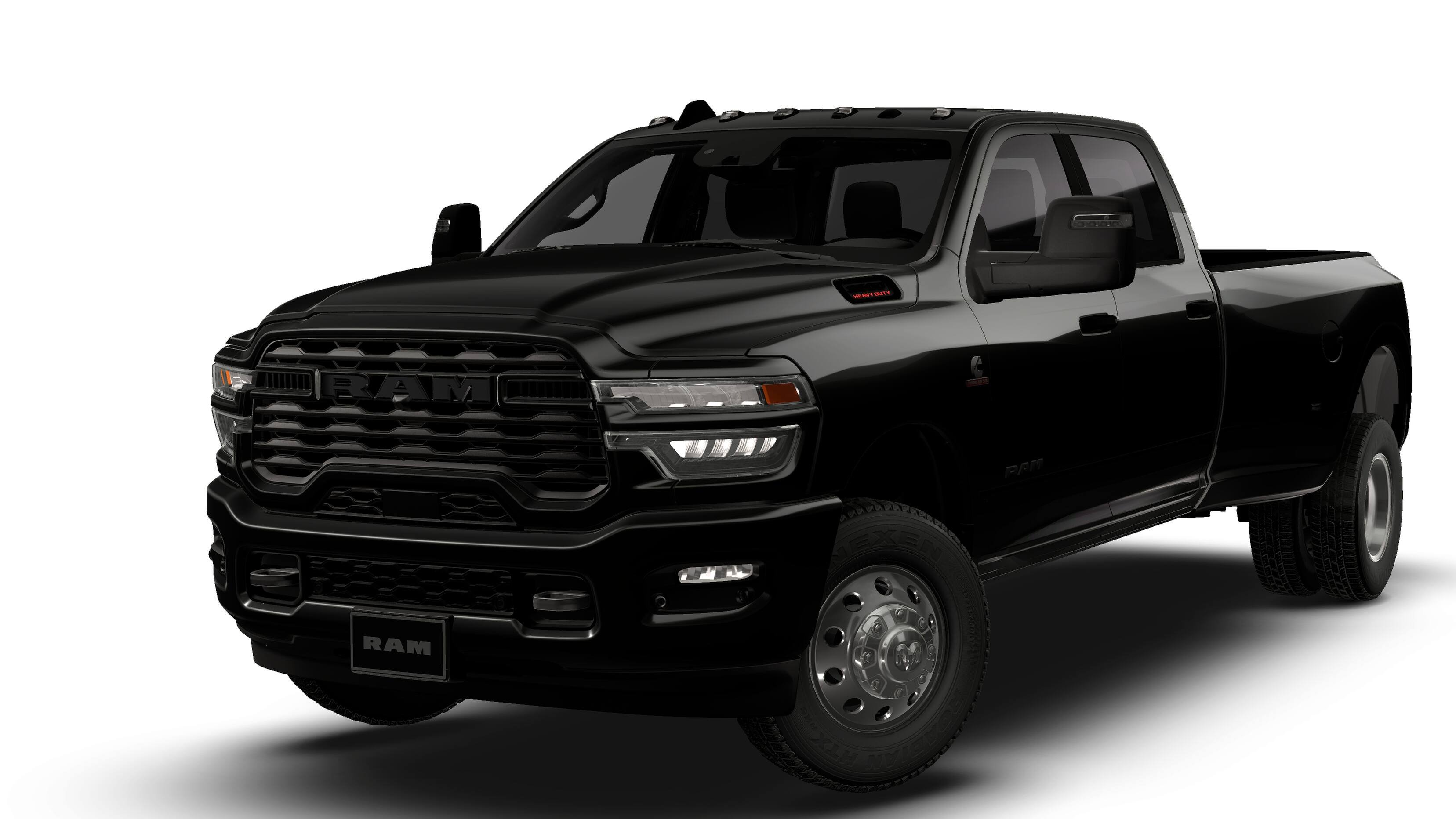 New 2027 Diamond Black Crystal Pearl-Coat Exterior Paint RAM BIG HORN image 13