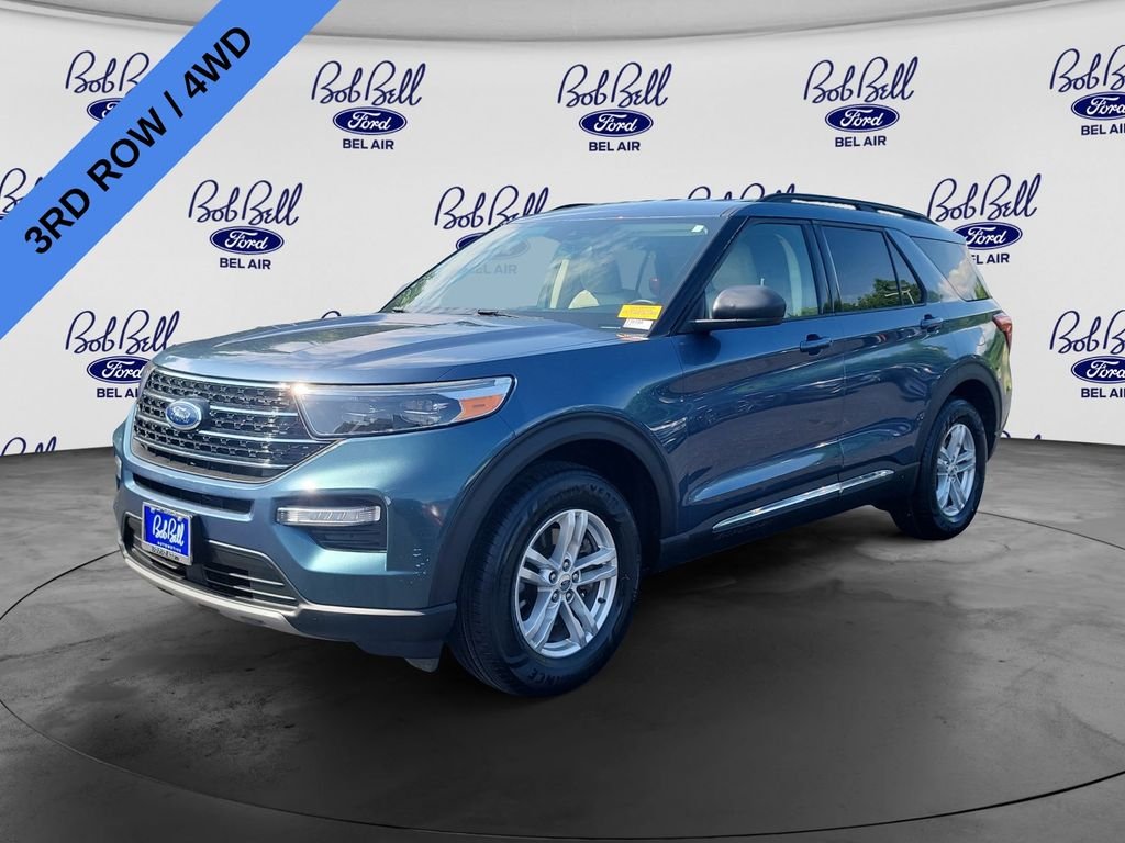 Used 2020 Blue Ford XLT image 3