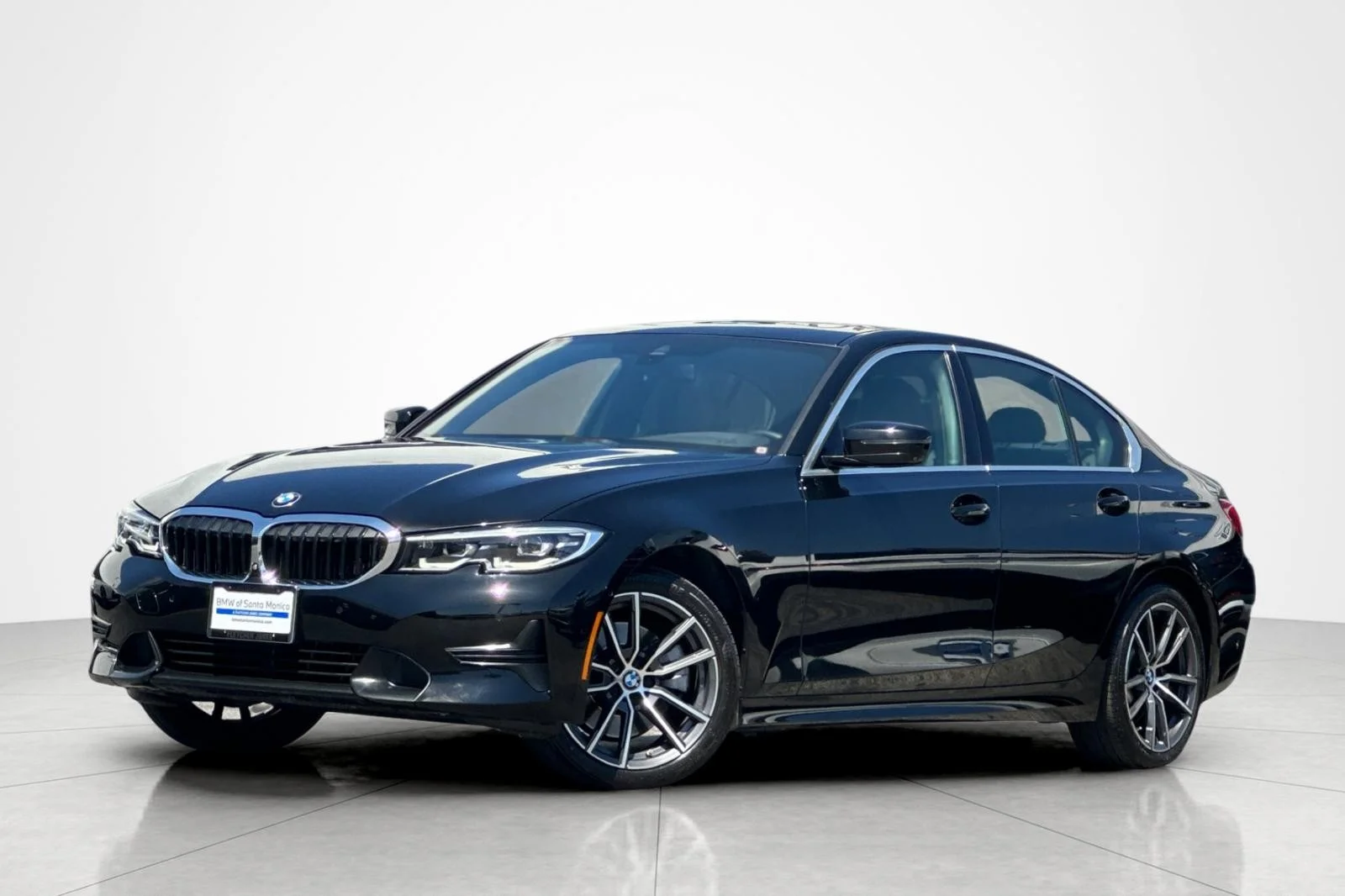 Used 2021 Jet Black BMW 330i image 1