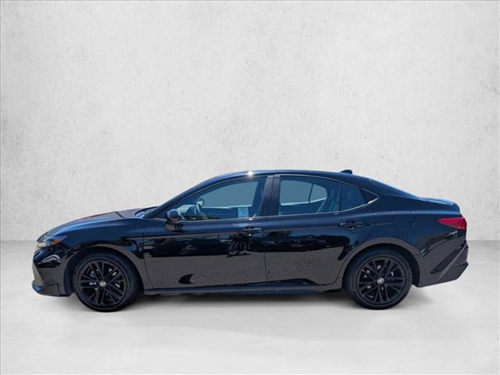 Used 2025 Midnight Black Metallic Toyota SE image 9