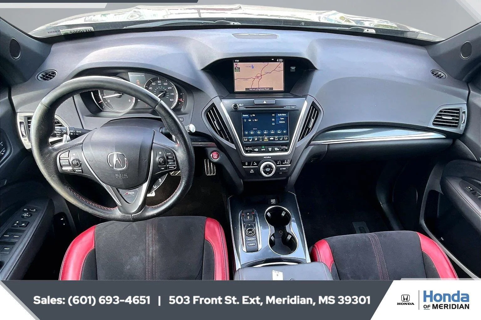 Used 2020 Majestic Black Pearl Acura SH-AWD w/Tech w/A-SPEC image 13