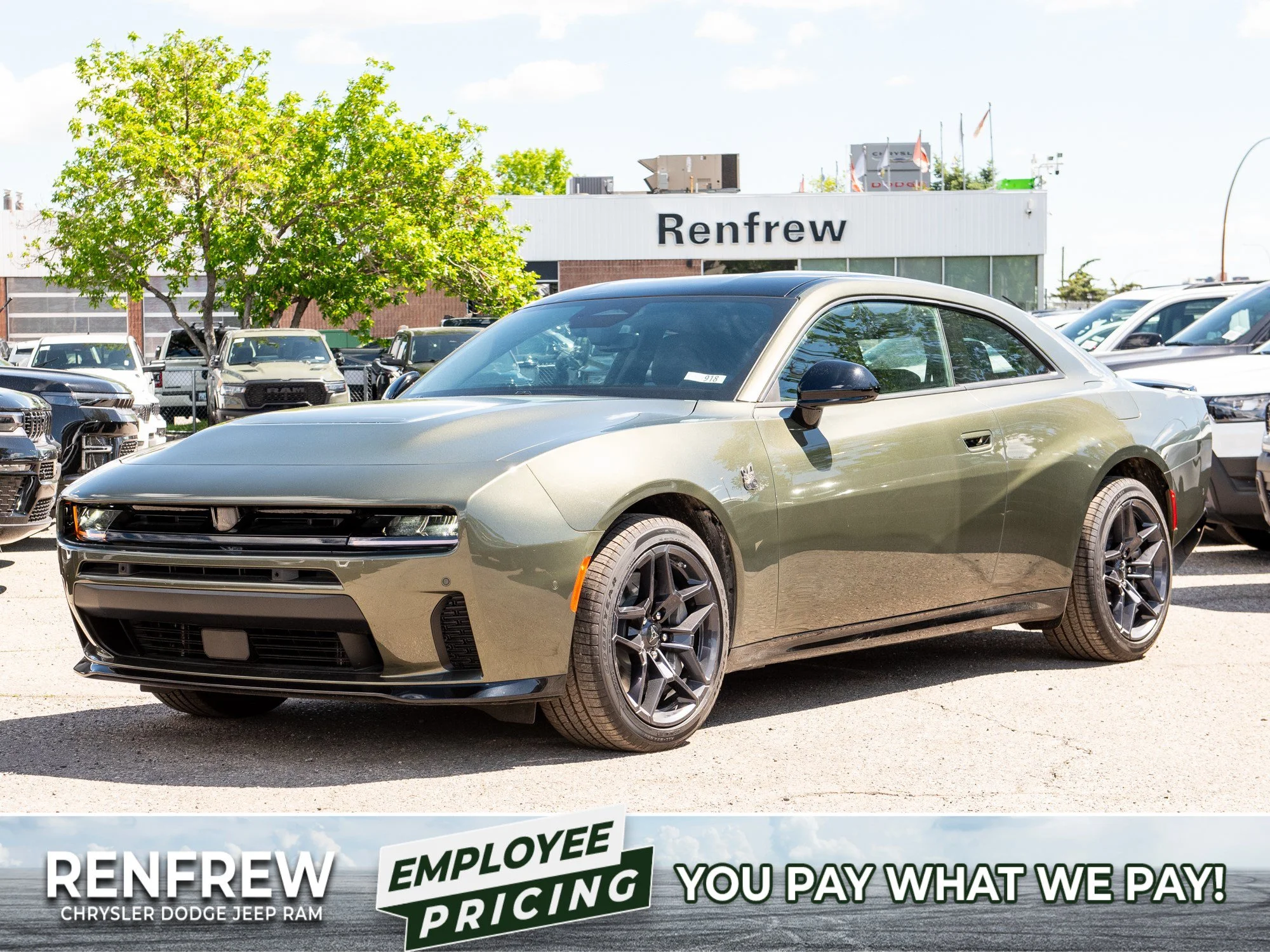 New 2026 Green Dodge Scat Pack* 2-Door AWD image 1