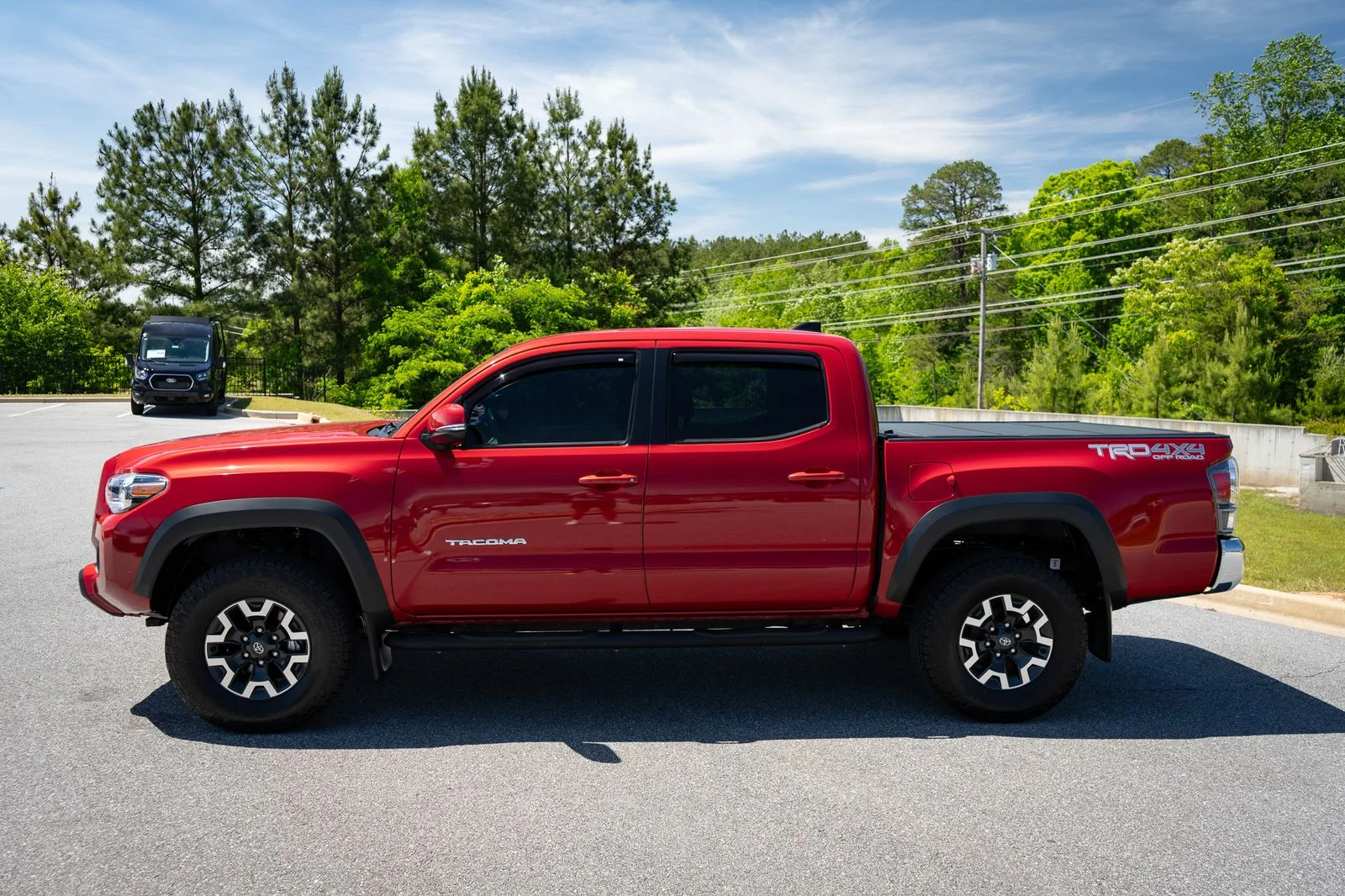 Used 2021 Red Toyota TRD Off-Road image 5