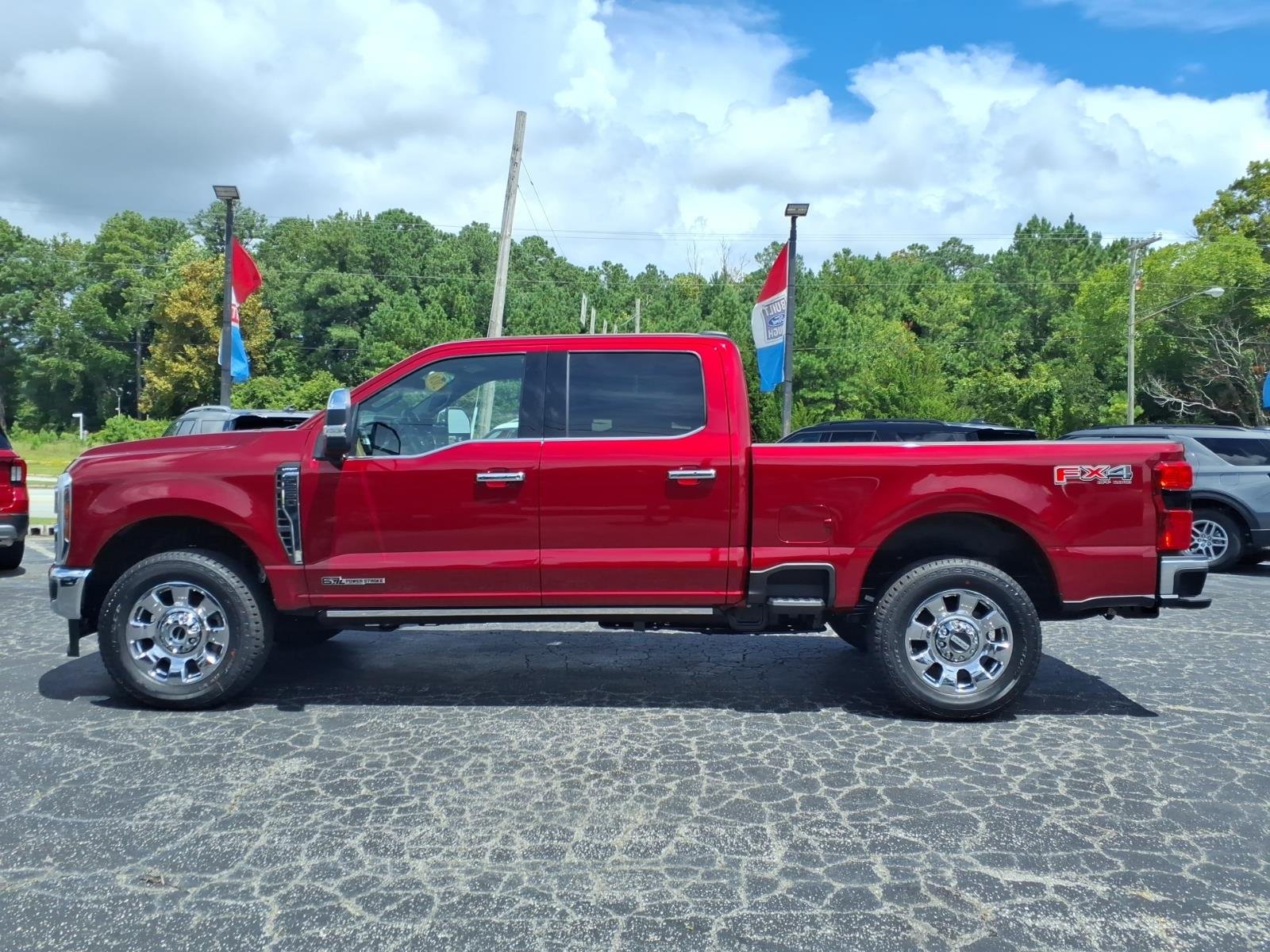 New 2026 Ruby Red Metallic Tinted Clearcoat Ford F-250® Lariat® image 6