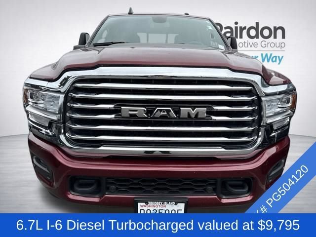 Used 2023 Delmonico Red Pearlcoat Ram Longhorn image 2