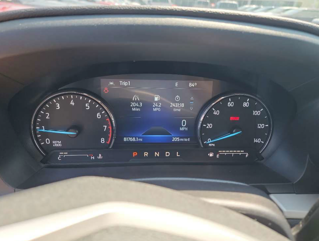 Used 2023 Blue Metallic Ford XLT image 5