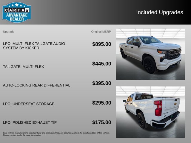 Used 2025 Summit White Chevrolet Custom image 3