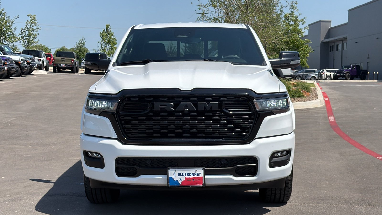 New 2026 Bright White Clear-Coat Exterior Paint RAM Lone Star image 2
