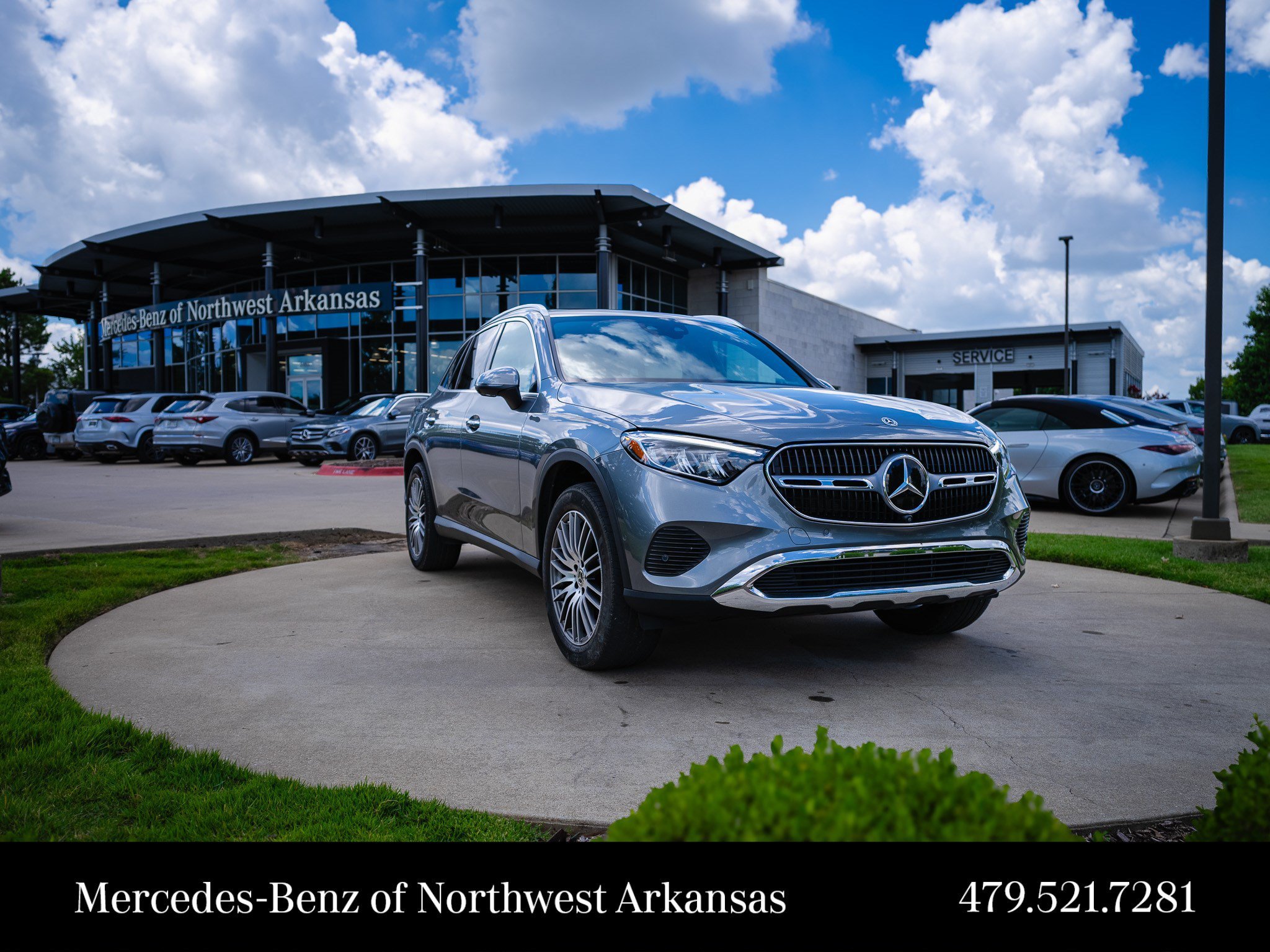 Certified Used 2023 Selenite Gray Metallic Mercedes-Benz GLC 300 image 1