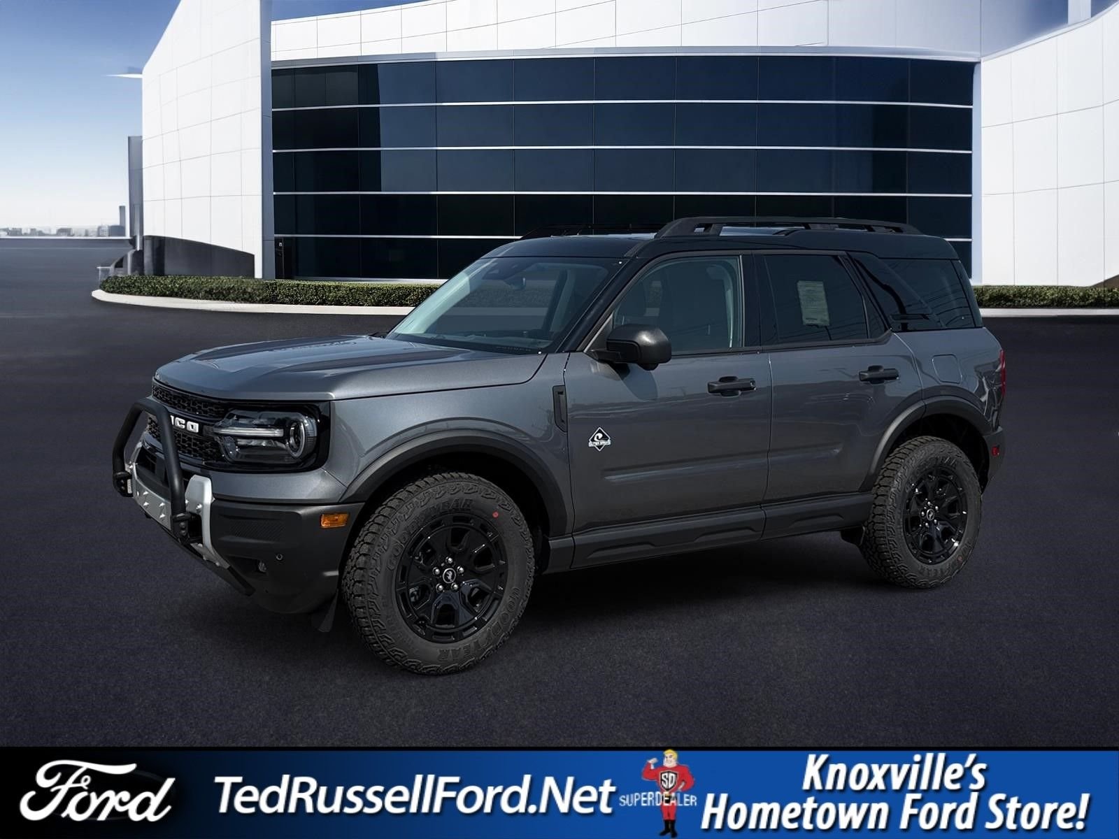 New 2026 Carbonized Gray Metallic Ford Outer Banks® image 1