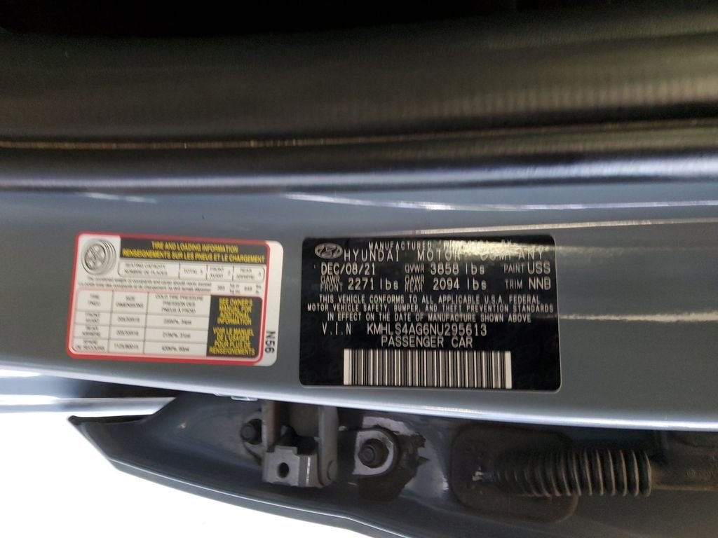 Used 2022 Gray Hyundai SEL image 20