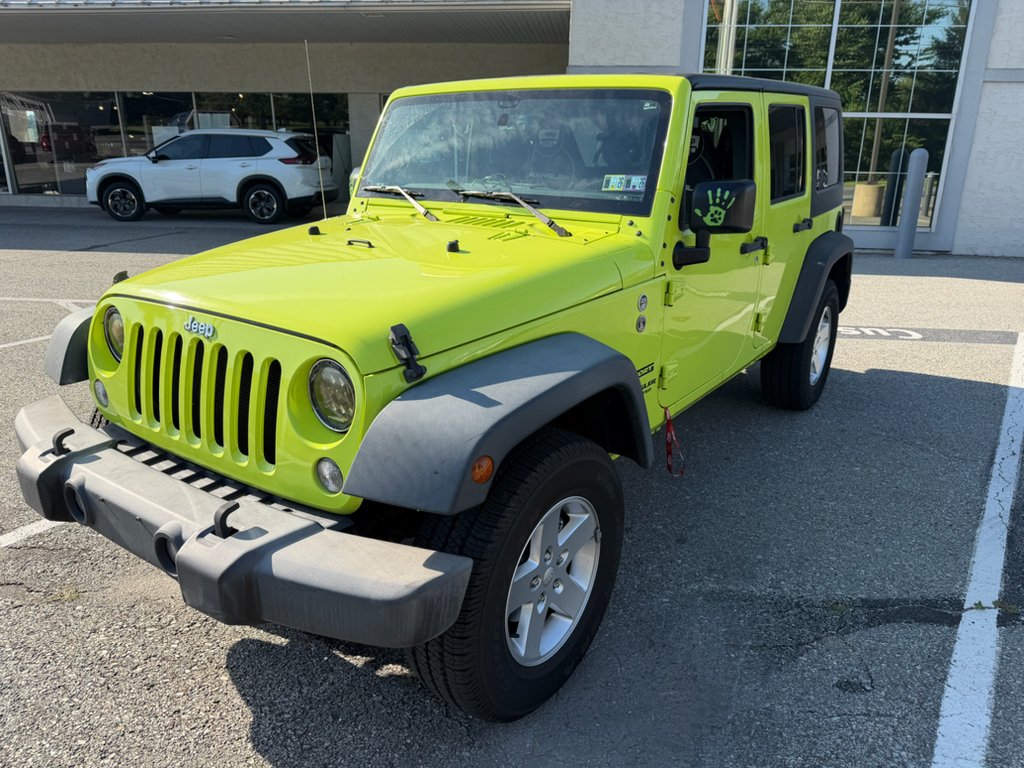 Used 2016 Hypergreen Clearcoat Jeep Sport image 2