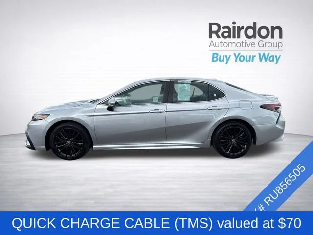 Used 2024 Celestial Silver Metallic Toyota SE image 4