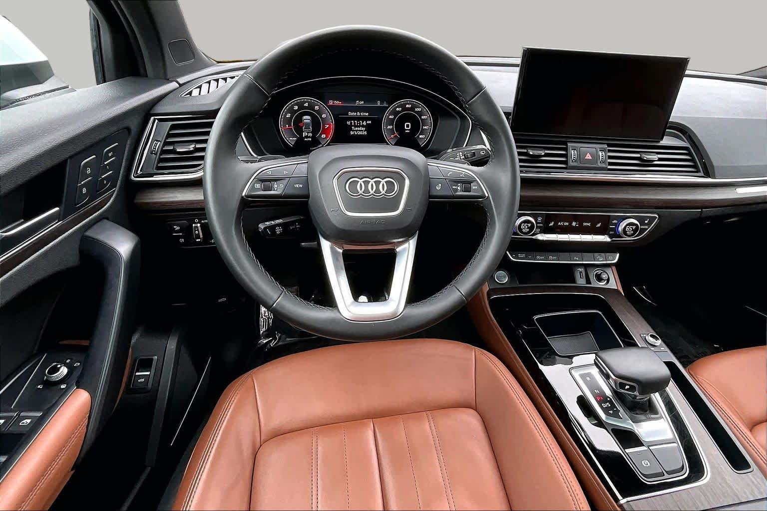 Used 2021 Glacier White Metallic Audi Premium Plus image 6