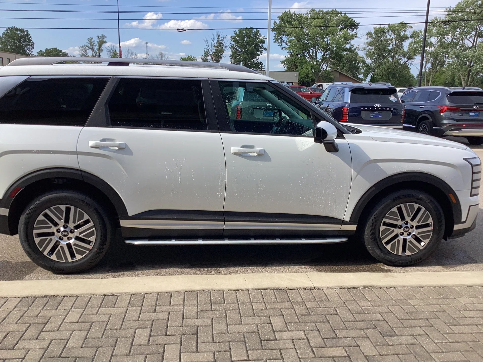 New 2026 Creamy White Pearl Hyundai SEL Premium 7P image 6