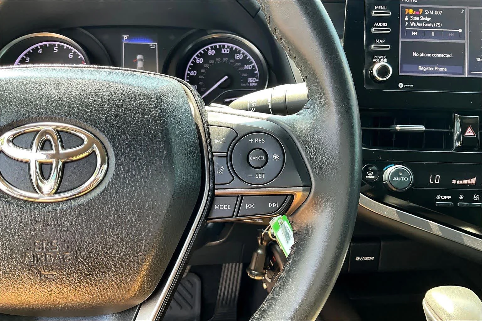 Used 2024 Midnight Black Metallic Toyota SE Nightshade image 24