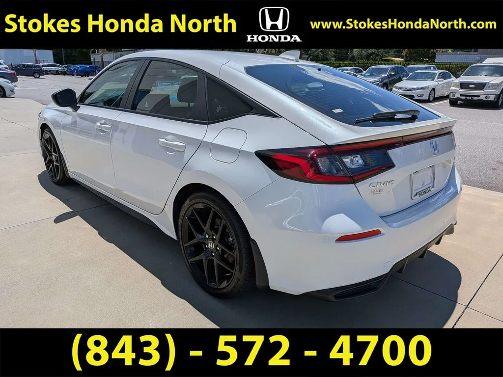 Certified Used 2025 White Honda Sport image 3