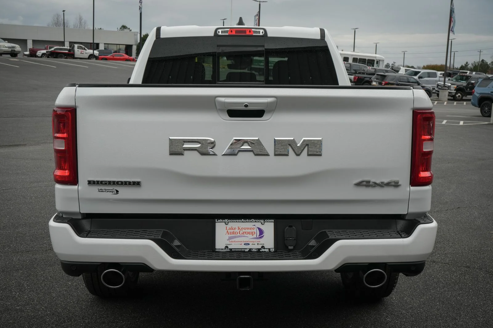 New 2026 Bright White Clear-Coat Exterior Paint RAM Big Horn/Lone Star image 8