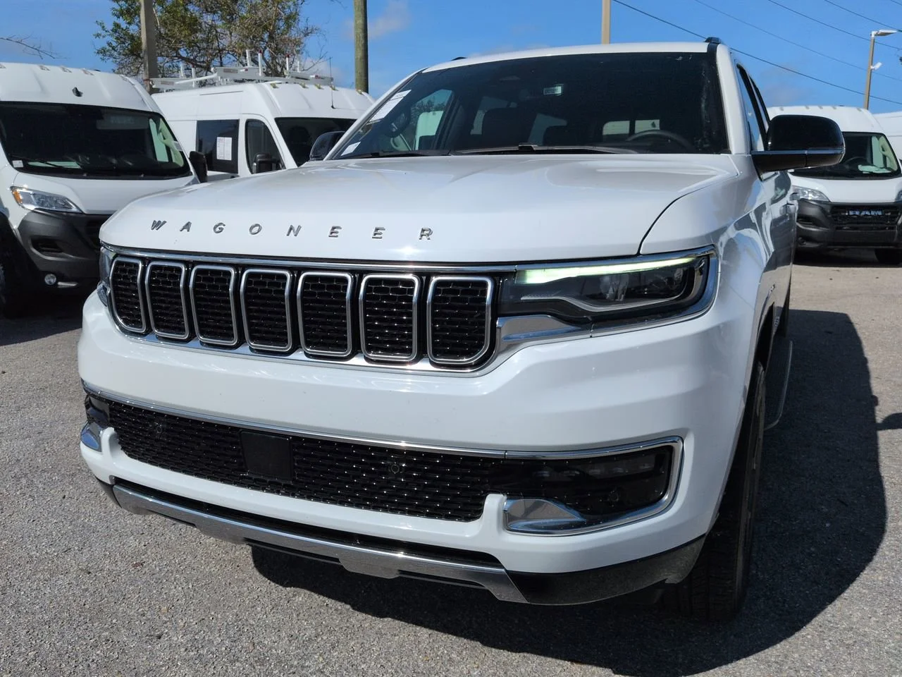 Used 2024 Bright White Clearcoat Jeep Series III image 9