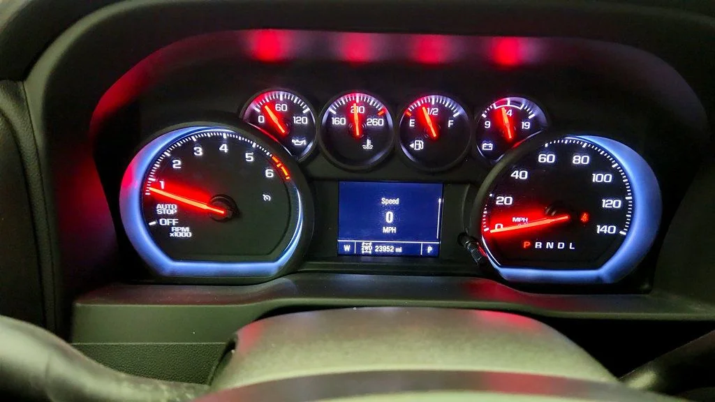 Used 2023 Northsky Blue Metallic Chevrolet 4WD Crew Cab 147