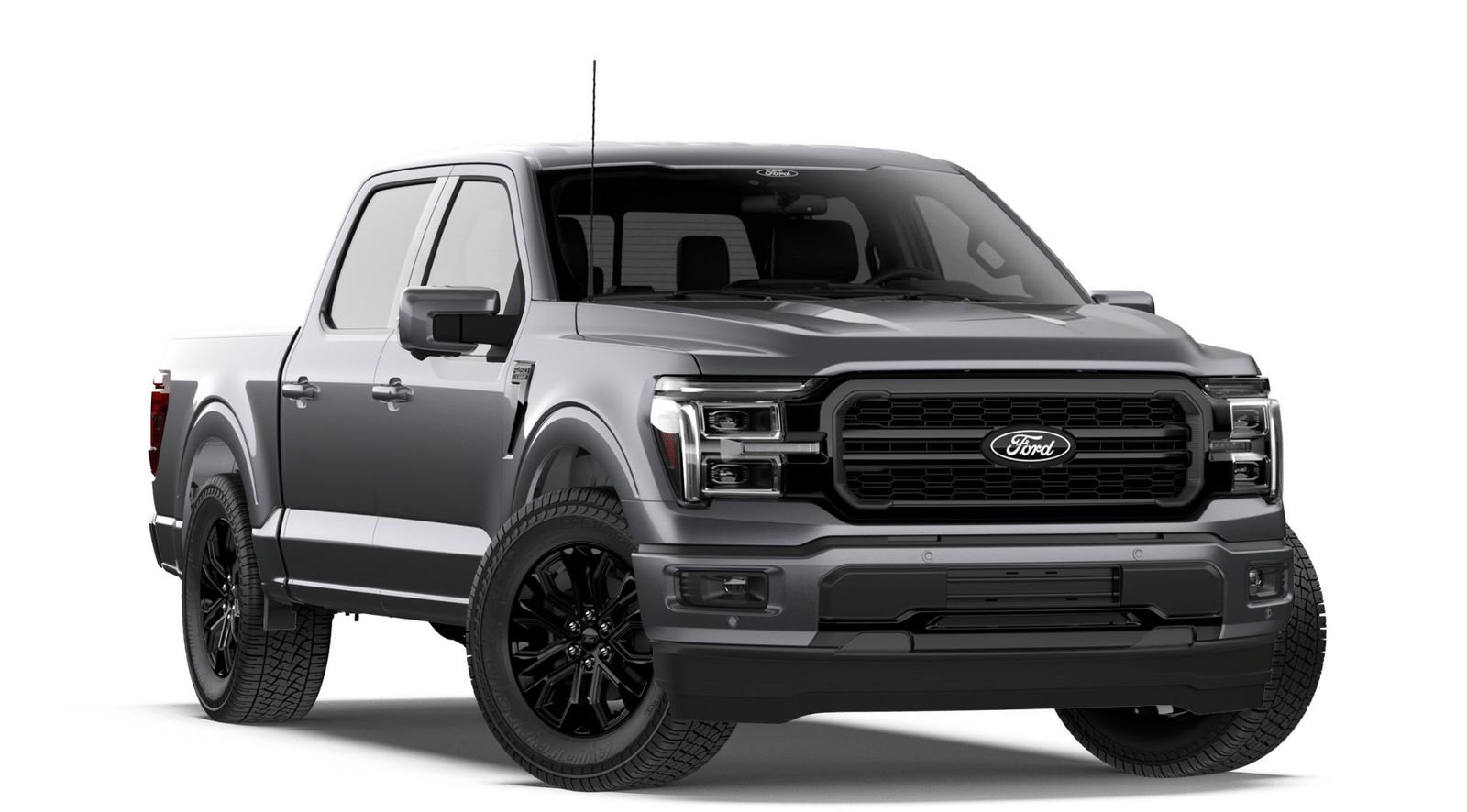 New 2026 Carbonized Gray Metallic Ford Lariat image 4