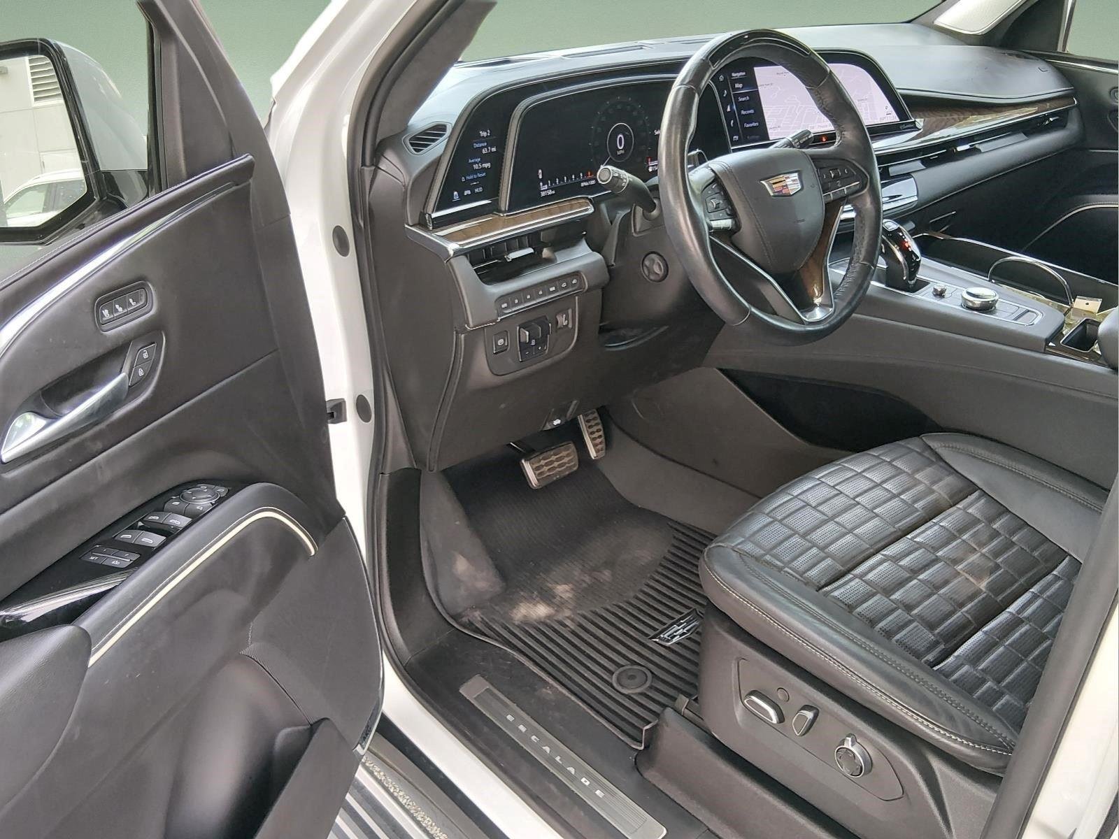 Used 2023 Crystal White Tricoat Cadillac 4WD Sport Platinum image 9