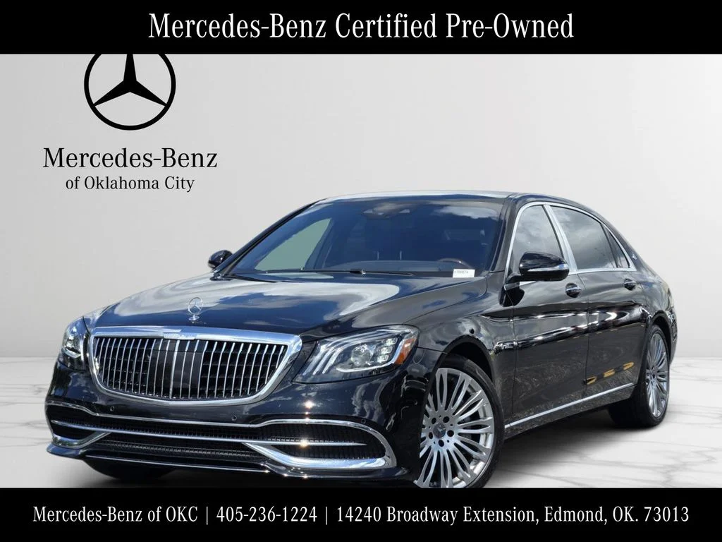 Certified Used 2020 Black Mercedes-Benz Maybach S 650 image 1