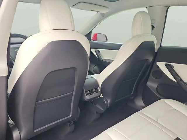 Used 2022 Red Tesla Performance image 16