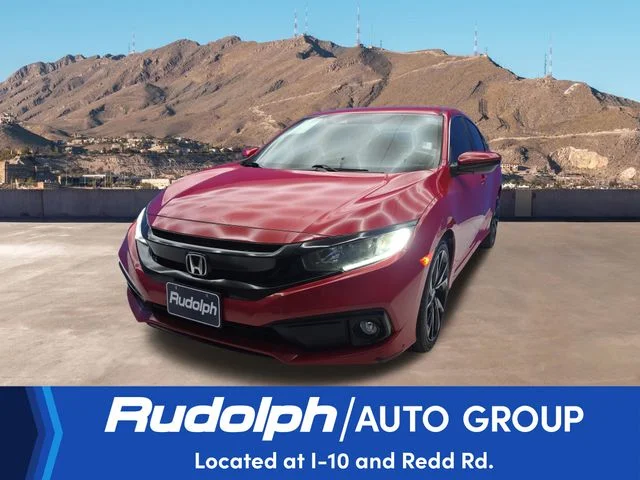 Used 2021 Red Honda Sport image 1