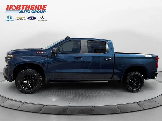 Used 2021 Northsky Blue Metallic Chevrolet LT Trail Boss image 4