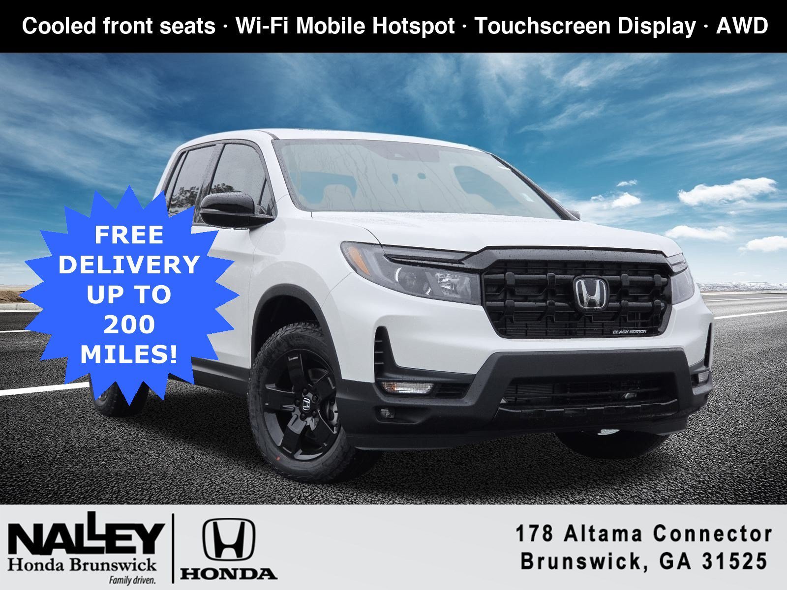 2026 Honda Ridgeline Black Edition