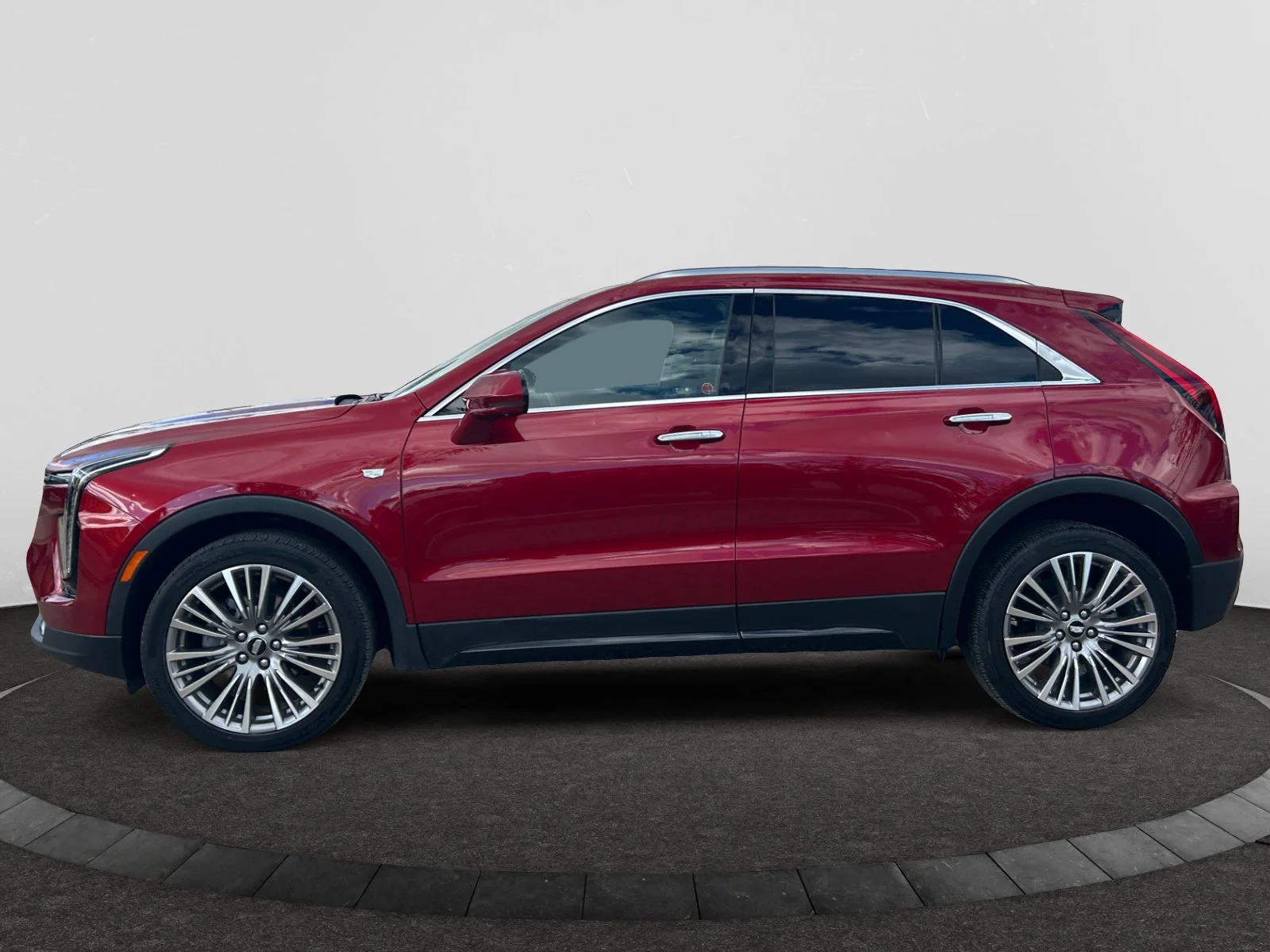 Used 2024 RED Cadillac PREMIUM LUXURY AWD LOCAL TRADE LOW KMS image 2