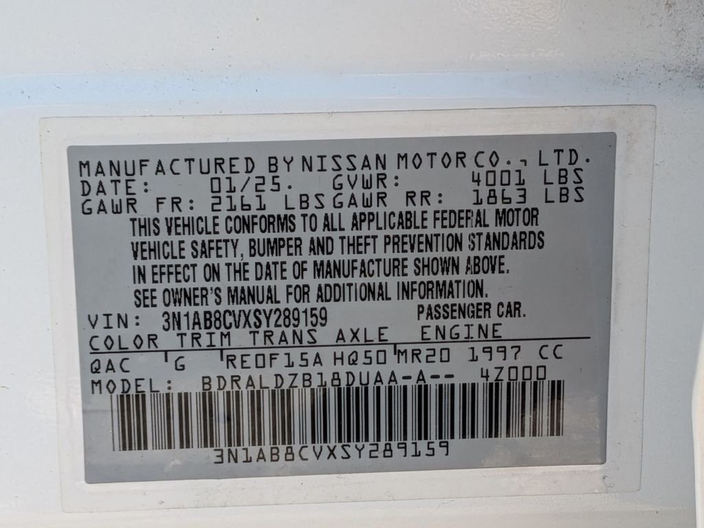 Used 2025 White Nissan SV image 34