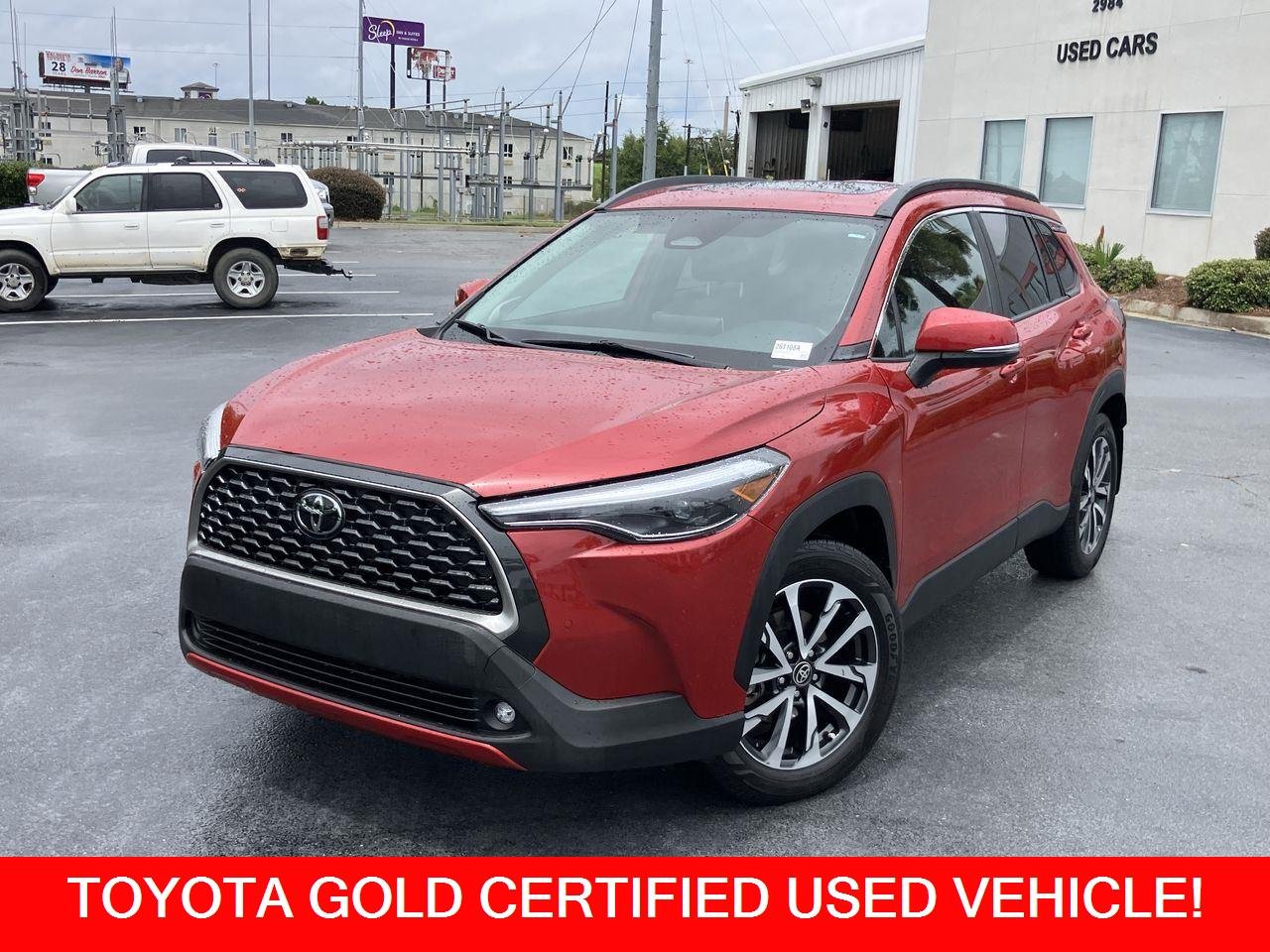 Used 2024 Red (Barcelona Red Metallic) Toyota XLE image 1