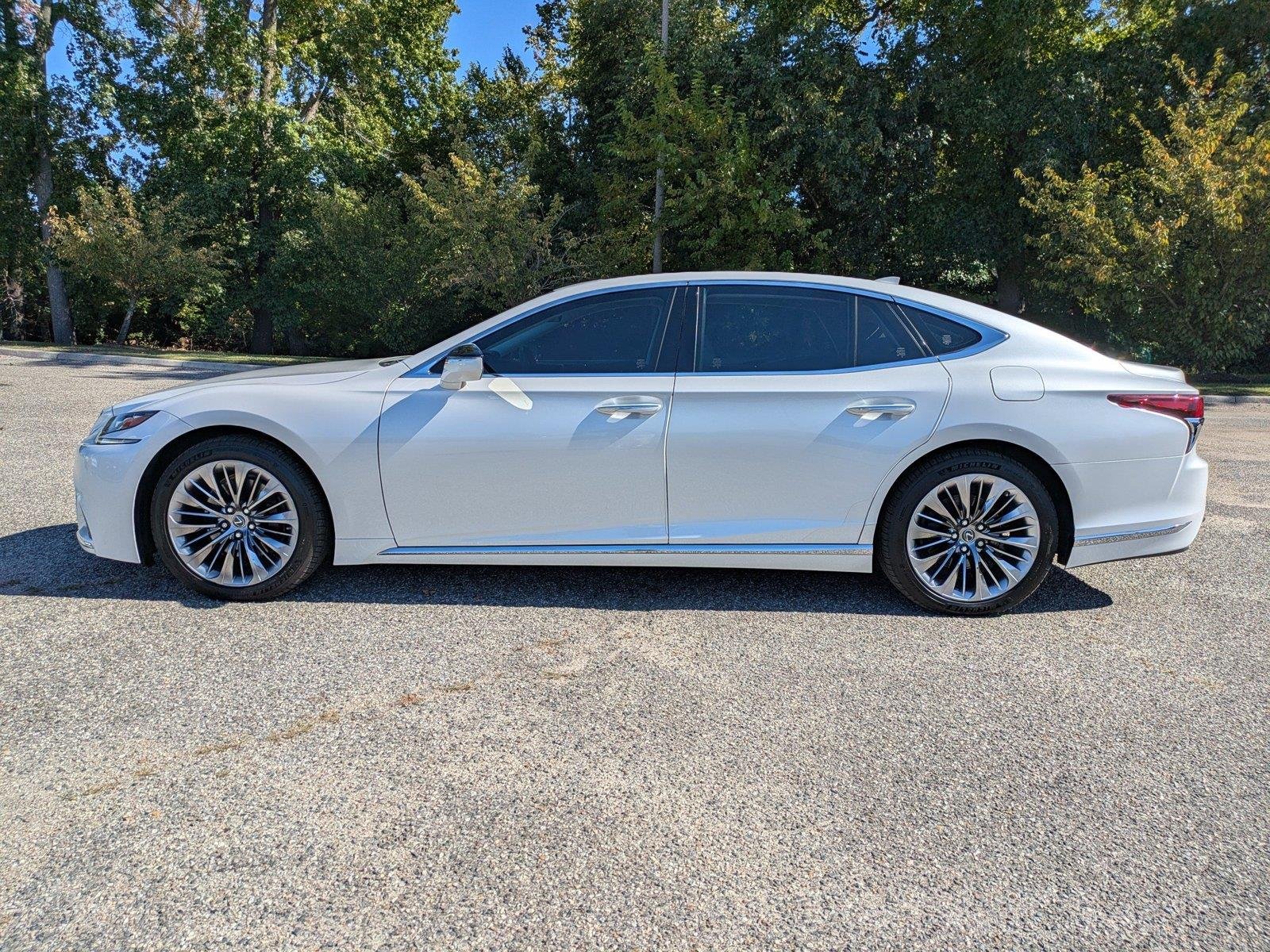 Used 2020 Eminent White Pearl Lexus LS 500 image 7