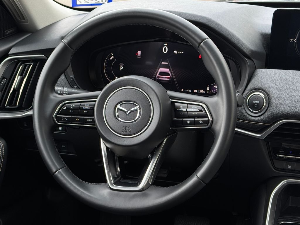 Used 2025 Machine Gray Metallic Mazda Premium PREMIUM PKG-LEATHER/MOON/NAV/21" WHEELS image 18