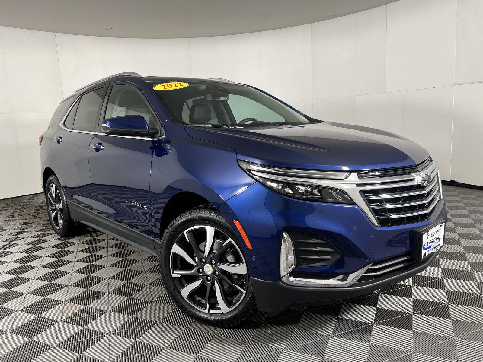 Used 2022 Blue Glow Metallic Chevrolet Premier image 43