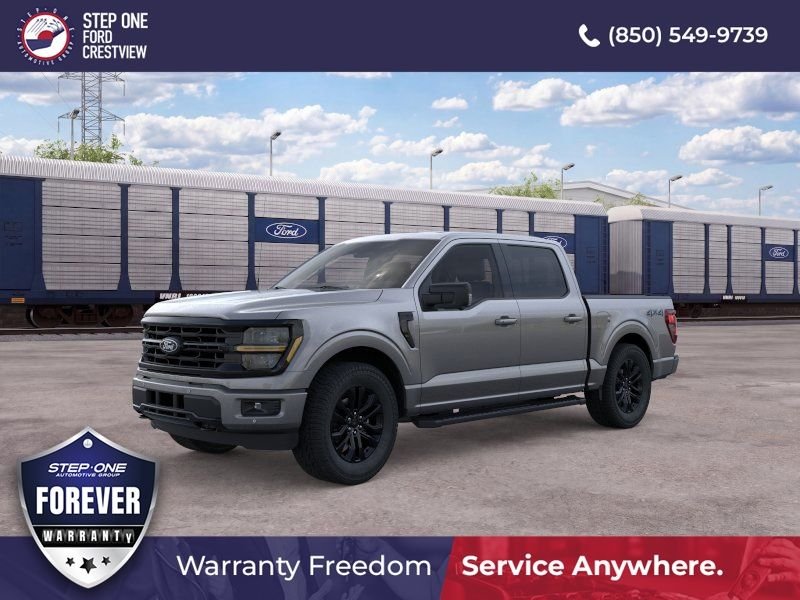 New 2026 Carbonized Gray Metallic Ford XLT image 1