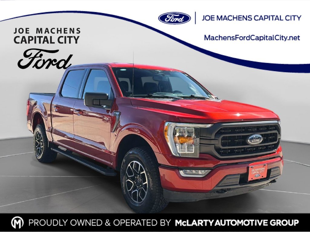 Used 2023 Red Ford XLT image 1