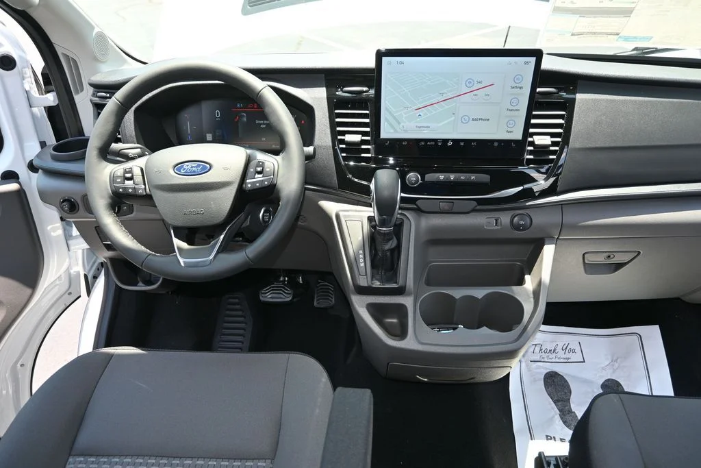 New 2026 Oxford White Ford Passenger Van XLT image 15
