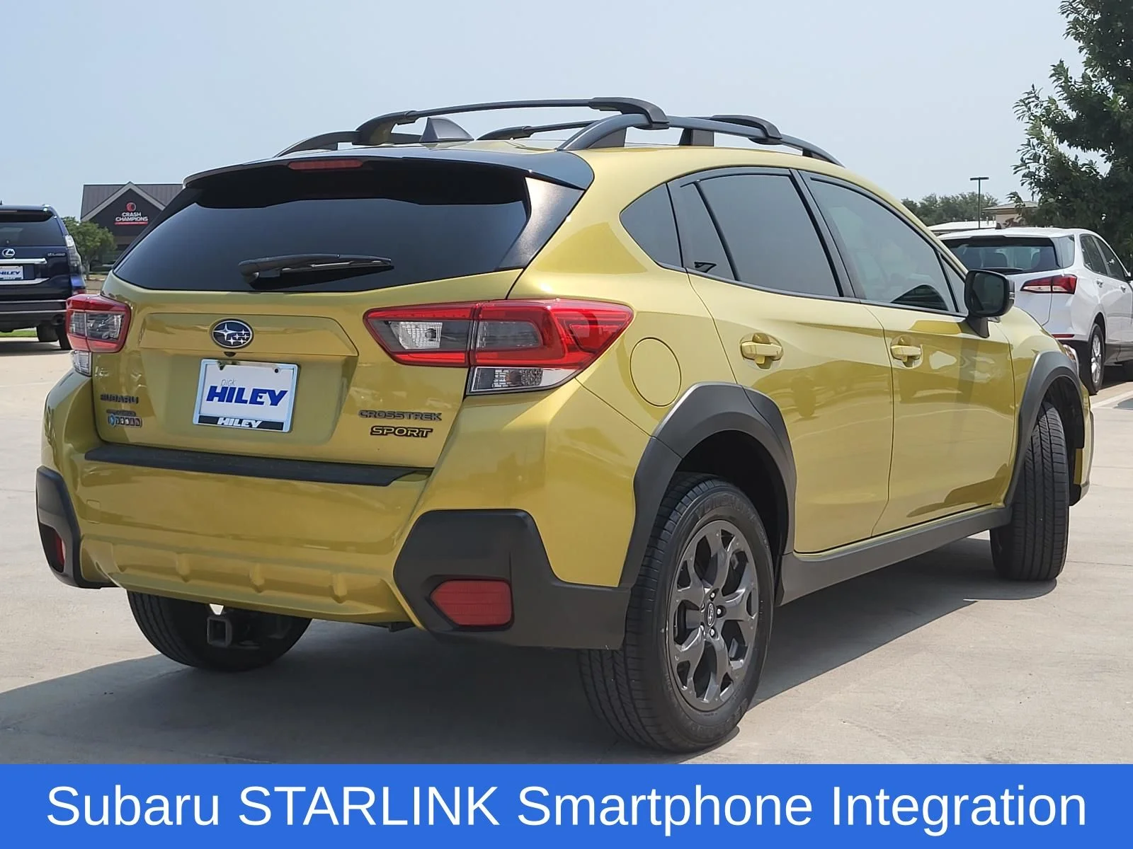 Used 2021 Yellow Subaru Sport image 4