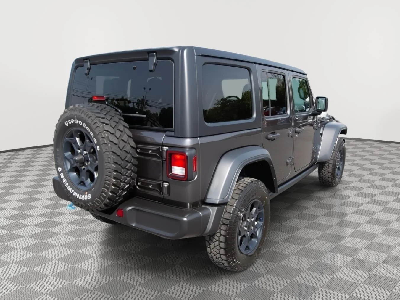 Used 2023 Granite Crystal Metallic Clearcoat Jeep 4X4 image 5