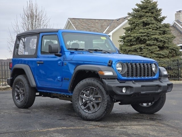 New 2026 Hydro Blue Pearl-Coat Exterior Paint Jeep Sport image 2